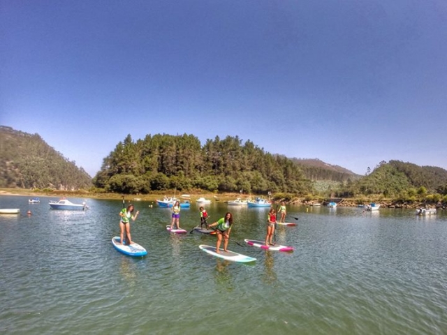 Paddle-Surf-Studenten 